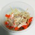 earthSY's cooksnap of when they made 超簡単　余り野菜と白滝の和えサラダ.