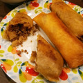 まれぃ's cooksnap of when they made 筍とひき肉だけ！ の春巻き.