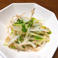 みりんてゃん's cooksnap of when they made 豆苗で簡単副菜　もやしと豆苗のナムル.