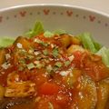 イエローバード's cooksnap of when they made 【簡単】トマトとナスのヘルシーあんかけ丼.