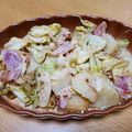 ＊みりんみりん＊'s cooksnap of when they made ベーコンじゃが芋キャベツのマヨネーズ炒め.
