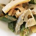 ユーロン's cooksnap of when they made 超簡単～✿胡麻マヨドレ✿.
