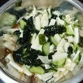 あゆぁゅ's cooksnap of when they made 三杯酢で簡単！山芋とわかめの酢の物.