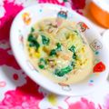 夢麗翔望mama's cooksnap of when they made 取り分け☆幼児食☆鶏と小松菜のクリーム煮.