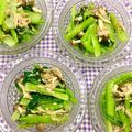 ふたごゆき's cooksnap of when they made 小松菜としめじのツナ昆布あえ♪.