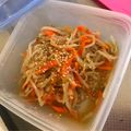 ちびあぴ's cooksnap of when they made もやしと人参のナムル.