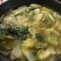 クックEAHV76☆'s cooksnap of when they made 塩昆布の風味♪青梗菜とベーコンのスープ.