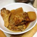 ぽちこ（マイ）'s cooksnap of when they made 圧力鍋でトロける大根と鶏手羽元の煮物.