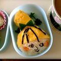 karyiporyi's cooksnap of when they made キャラ弁d(ﾟｰﾟ*)ミー弁当♪.