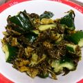 ひろにゃーん's cooksnap of when they made きゅうりと辛子高菜和え.