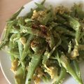 Yokchina's cooksnap of when they made トルコ家庭料理☆モロッコいんげんの卵とじ.