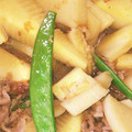 mayucomas's cooksnap of when they made あっさり☆筍とスナップエンドウの土佐煮.