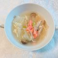 yesmama's cooksnap of when they made ウェイパーde キノコと野菜のスープ.
