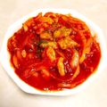 おかぶ〜ま's cooksnap of when they made フライパン１つで簡単♡鶏肉のトマト煮込み.