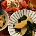 misabo's cooksnap of when they made 京たけのことわかめの煮物（若竹煮）.