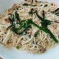o次郎02's cooksnap of when they made 素麺チャンプルー.