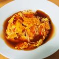 o次郎02's cooksnap of when they made レンジで簡単！かに玉丼の甘酢あんかけ.