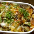 gracias05's cooksnap of when they made 味付けさば缶と厚揚げ茄子のチーズ焼き.