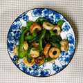 プーまま☆'s cooksnap of when they made ちくわとピーマンのおかか醤油炒め.