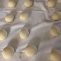 happyage's cooksnap of when they made 肉まん（お好み焼き粉バージョン）.