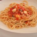 ちぃは's cooksnap of when they made タコとトマトのスパゲッティ.