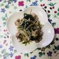チェックのミニくま's cooksnap of when they made 簡単＊豚バラともやしのシンプルな炒めもの.
