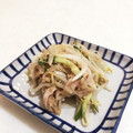 ♪ゆかたん♡'s cooksnap of when they made 新玉・もやし・胡瓜の中華風和え物.