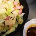 JunAiママ's cooksnap of when they made タケノコとキャベツのカレー炒め.