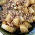 林檎ぉ's cooksnap of when they made 大根そぼろのあんかけ☆.
