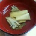 たぼーん's cooksnap of when they made 和食に＊ﾟ筍とエリンギ しめじのお吸い物.