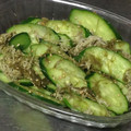 めがねりんご's cooksnap of when they made きゅうりとごはん昆布の酢の物.