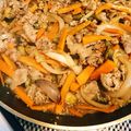 はるみずさき's cooksnap of when they made プロ直伝！豚バラ豚コマとなすの甘辛炒め.
