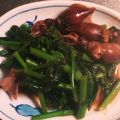のえもゆ's cooksnap of when they made ホタルイカと菜の花のオイスター炒め.