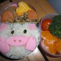 だいとっち's cooksnap of when they made ブタさん弁当.