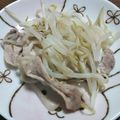 ちっち1D9UBK☆'s cooksnap of when they made 【糖質制限】超簡単！節約！もやしと豚蒸し.