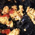 クック7O0BFJ☆'s cooksnap of when they made 卵トマトキクラゲの中華炒め.