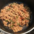 ペコペコペコちゃん's cooksnap of when they made 朝食に!！梅しそ鶏そぼろ☆.
