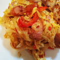 ♡ひろみっち♡'s cooksnap of when they made キャベツとソーセージの粒マスタード炒め.