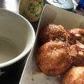 ☆はあ☆'s cooksnap of when they made たこ焼きのシンプルな食べ方☆塩とレモンで.