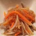 ちゑ子姫's cooksnap of when they made 春雨入り☆きんぴらごぼう.