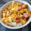 クック2FL7VA☆'s cooksnap of when they made 長ネギとソーセージの塩卵とじ.