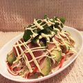 水空ひとみ's cooksnap of when they made 生ハムとカニかまのアボカ丼♡.