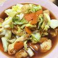 クックZBW05K☆'s cooksnap of when they made 柔らか～い鶏胸とキャベツのはちみつ生姜焼.