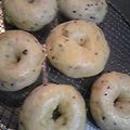 hinaたん's cooksnap of when they made さつまいも＆黒ゴマベーグル.