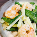 クックMVKC6M☆'s cooksnap of when they made 絹さやとジャガイモのシャキシャキ炒め.