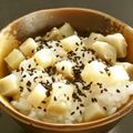 スタイリッシュママ's cooksnap of when they made メープルシロップで♪秋サツマイモご飯.