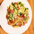 かずきっちん☆'s cooksnap of when they made 簡単！お洒落に小松菜のクリームパスタ♪♪.