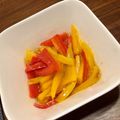 へなちょこ3世's cooksnap of when they made トースターで焼いて♪パプリカのマリネ.
