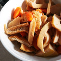 こてたす's cooksnap of when they made 筍と油揚げの煮物.