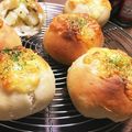 asamilktea's cooksnap of when they made 手捏ねでお手軽タラモチーズ惣菜パン.